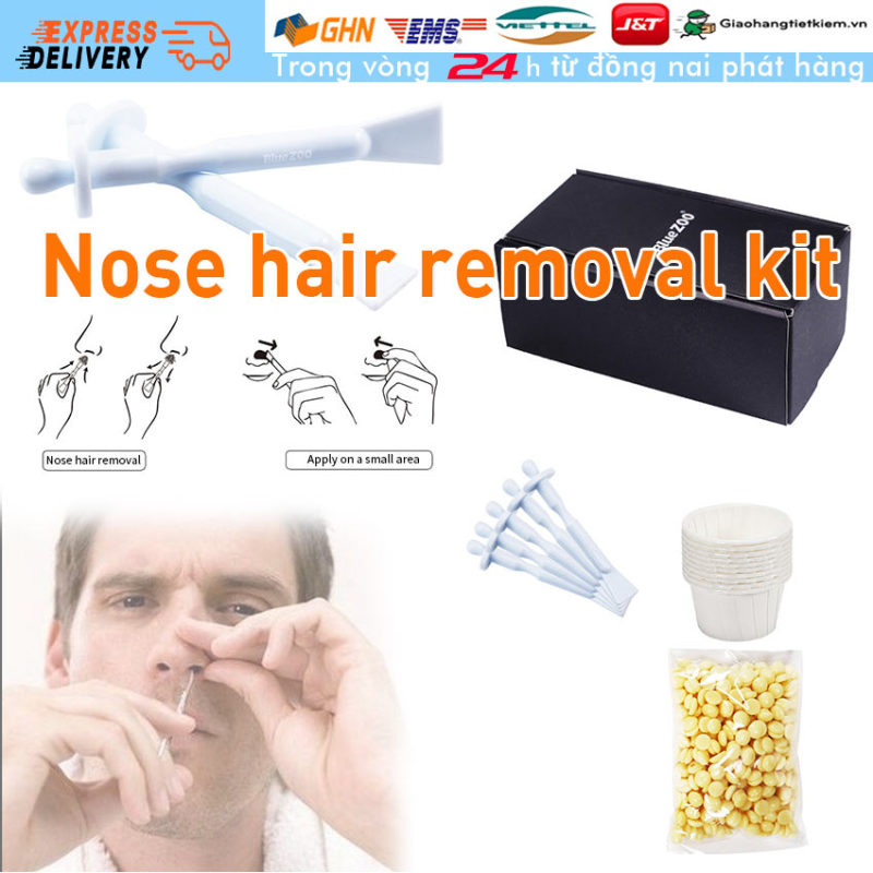 【Trong 24h gửi hàng】Bộ sáp tẩy lông mũi wax kit Sáp Ong máy cắt lông mũi