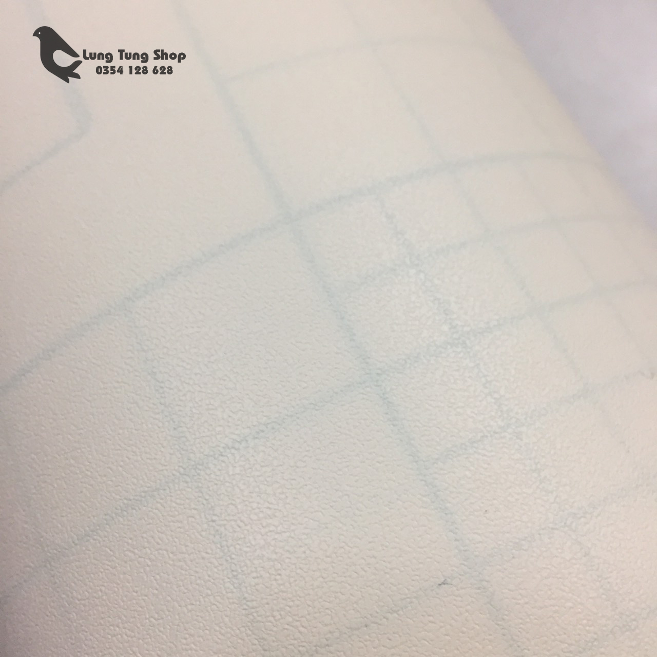 [HCM]giấy dán tường có keo - decal trắng nhám ( khổ 1,2m )