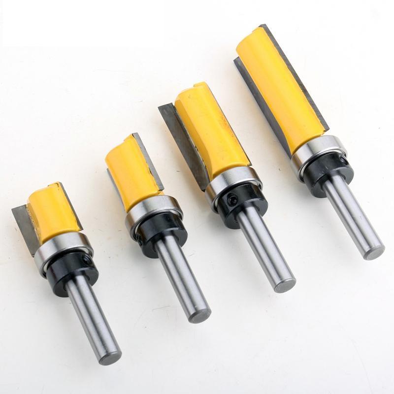 Bộ 4 mũi phay gỗ, đánh cạnh, cốt 8mm