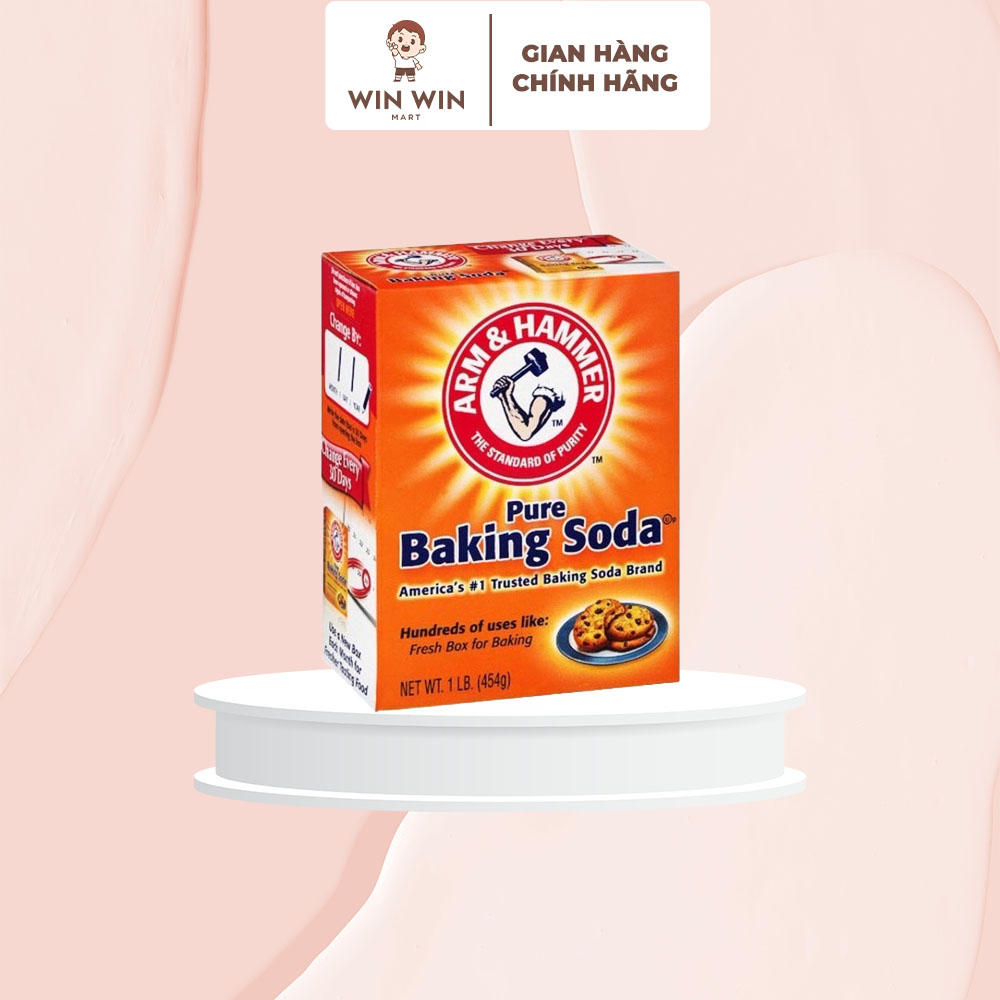 Bột Baking Soda Đa Công Dụng Hộp Giấy 454Gram
