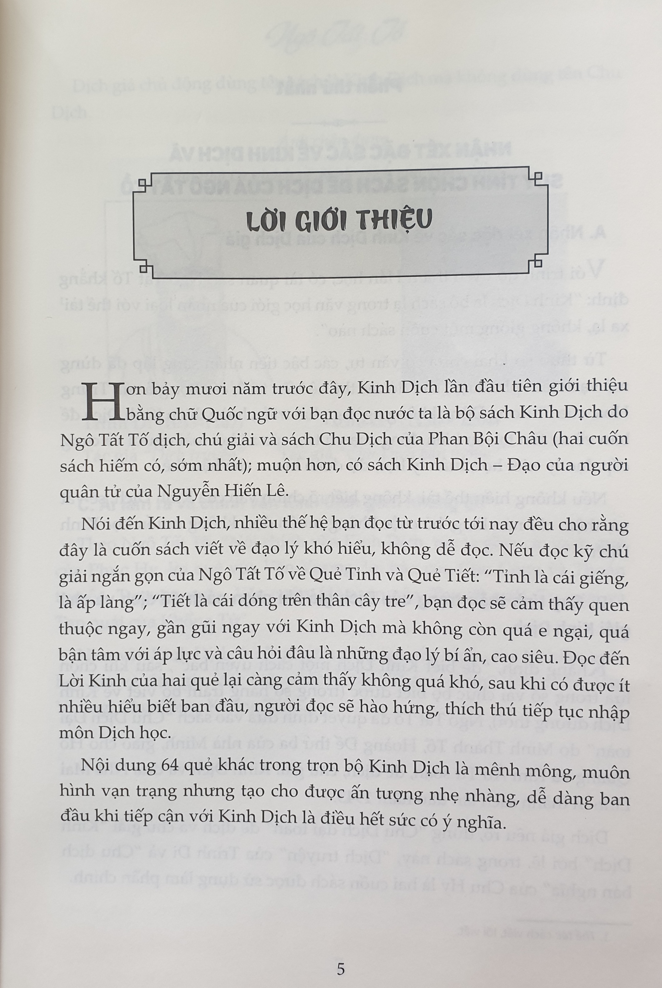 KINH DỊCH TRỌN BỘ