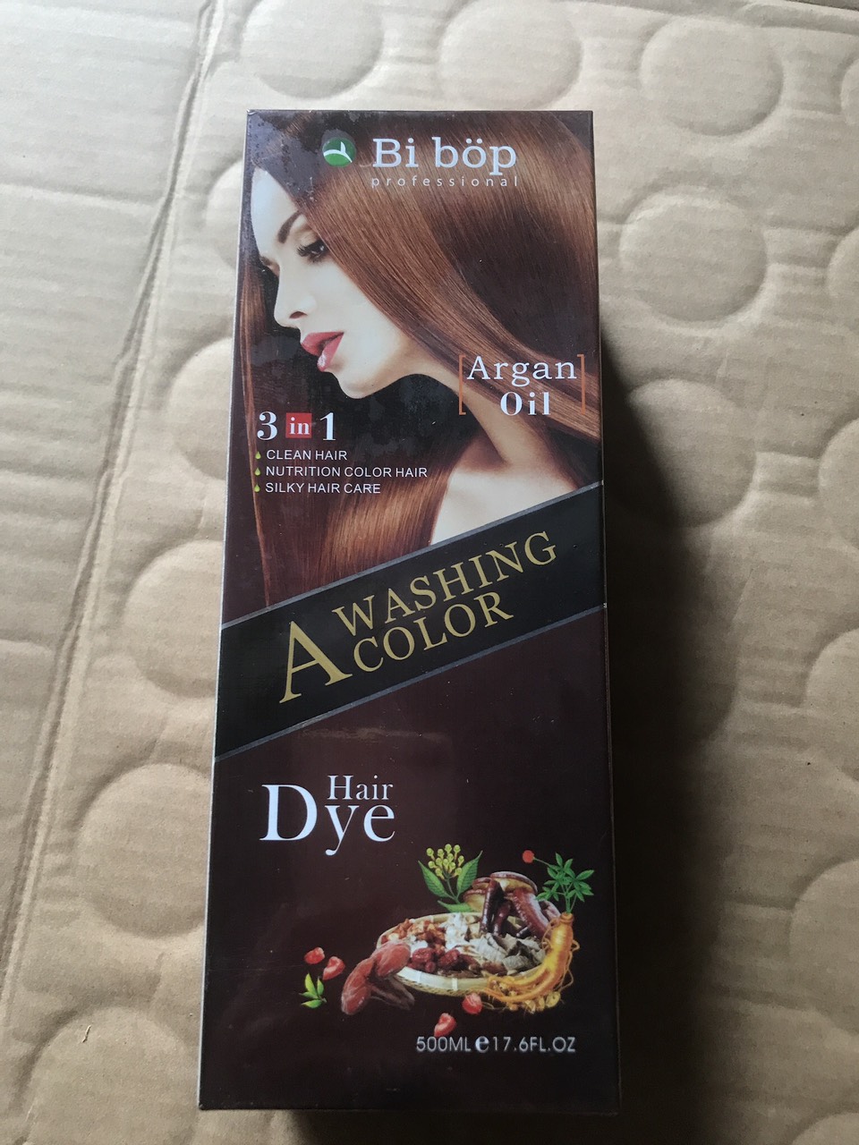 Dầu gội phủ bạc BIBOP  chai 500ml