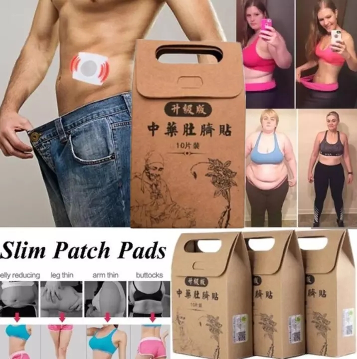 [HCM]10 Patch Dán Giảm Cân Dán Rốn Tan Mỡ Trung Y Slimming Patch