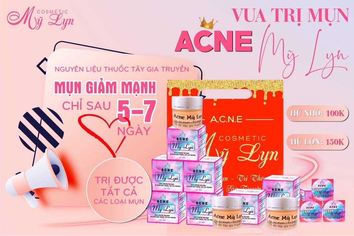Kem mụn my lyn acne 10gram
