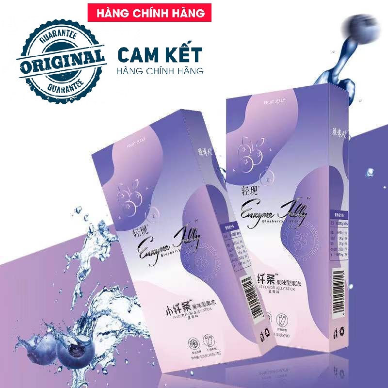 Hộp 7 thanh thạch giảm cân rau củ quả enzyme jelly - giảm cân nhanh, đẹp da, tốt cho sức khỏe