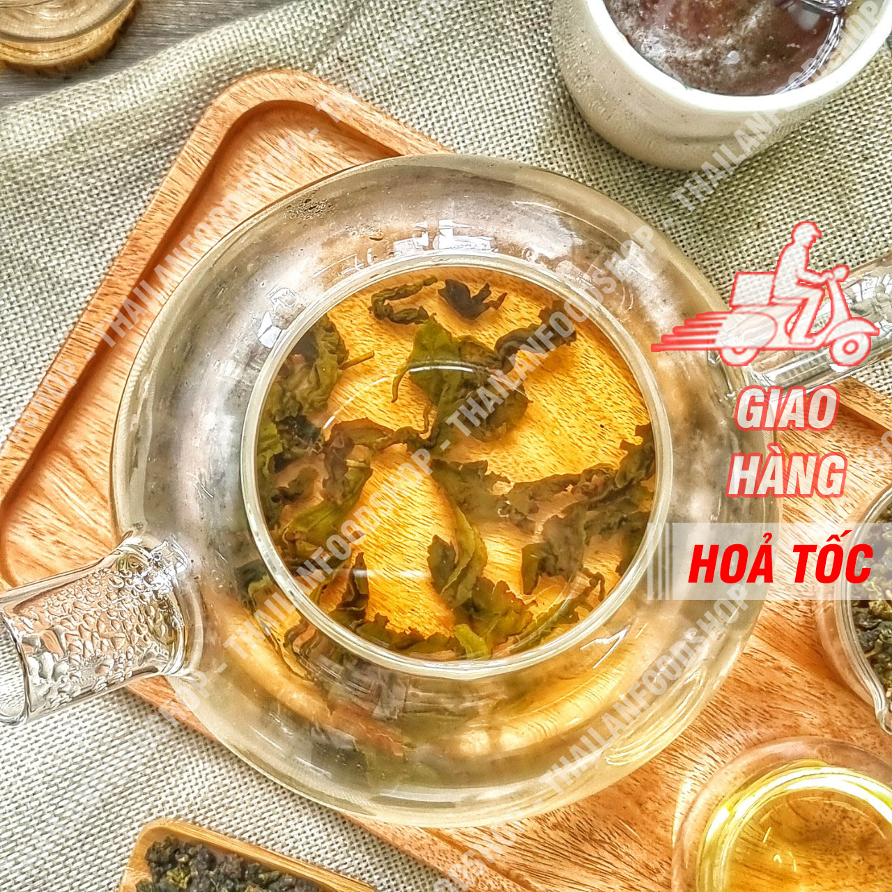 Trà Ô Long Lâm Đồng Lon 300Gram & 250Gram (Wulong - Oolong)