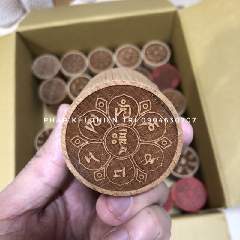 Seal/ấn Tantrism-peach wood
