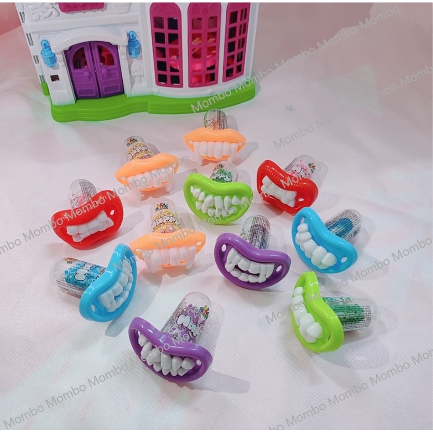 (MẪU MỚI 2022) kẹo mút hàm răng halloween vui nhộn