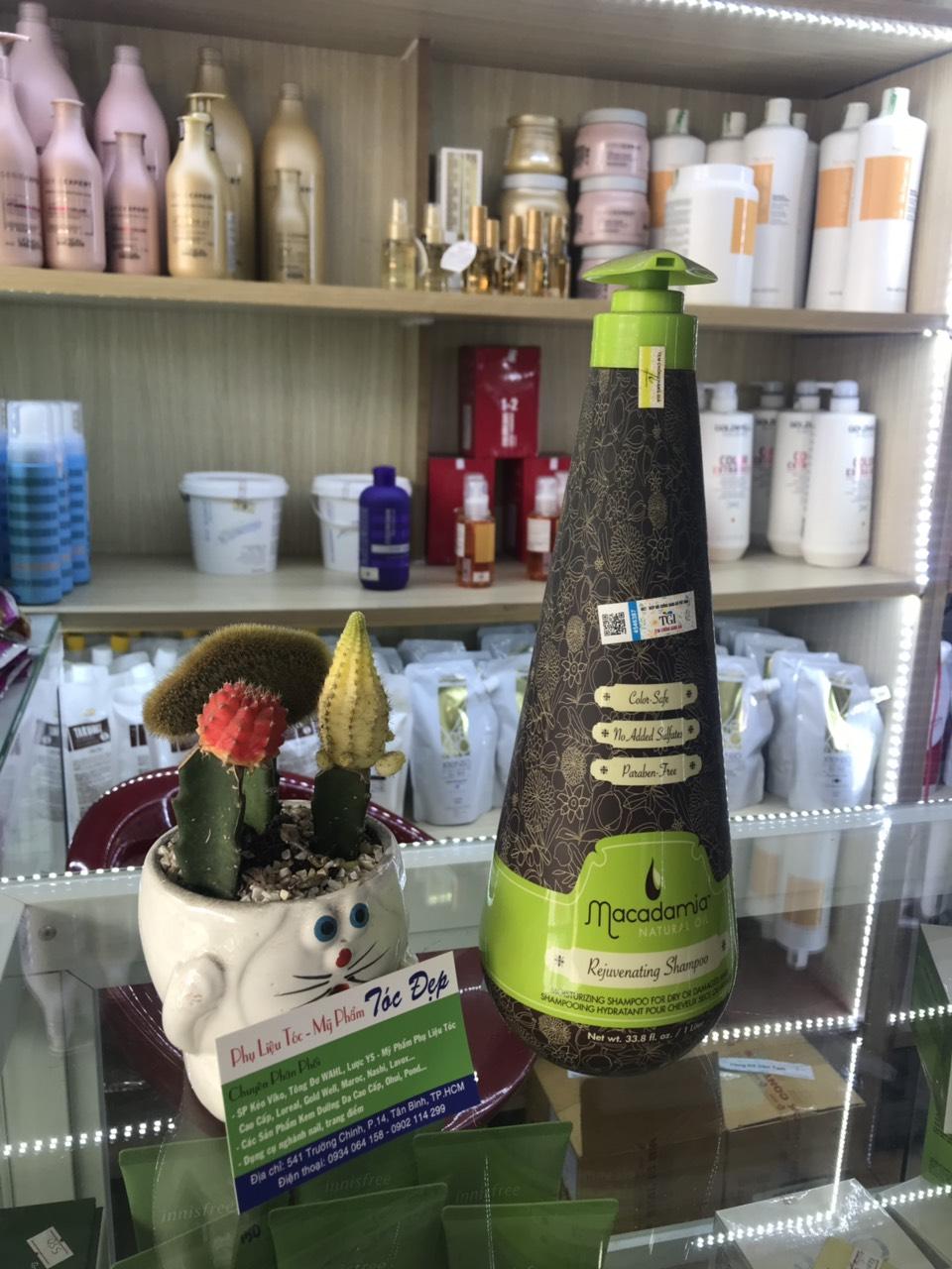 Cặp dầu gội xả trẻ hóa Macadamia phục hồi tóc hư tổn ( hàng chính hãng Mỹ )