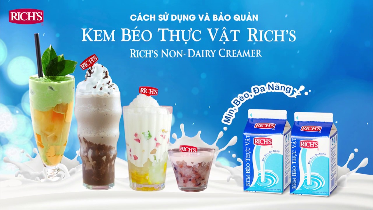 Kem Béo Thực Vật Rich's Lùn 454G