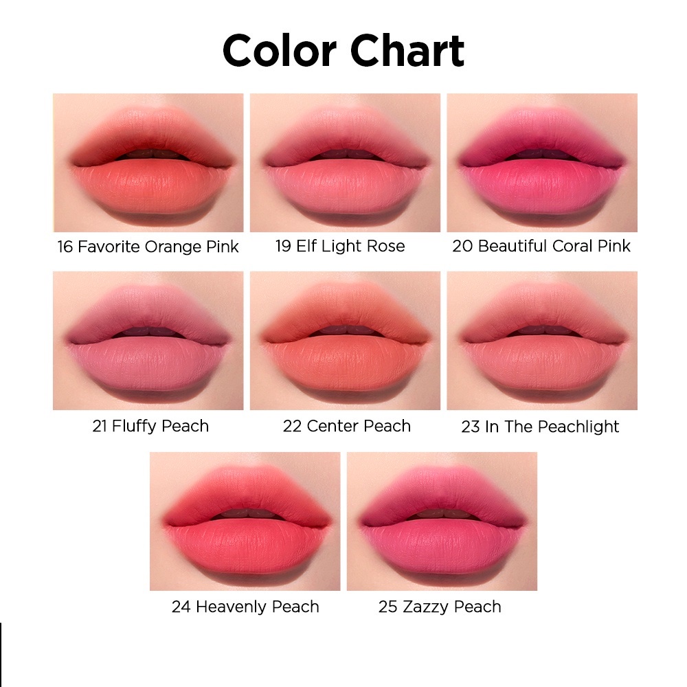 Son Kem Lì Peripera Ink The Airy Velvet