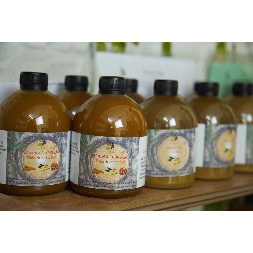 Cốt gừng hạt gấc hạ thổ Cỏ Lành 1000ml