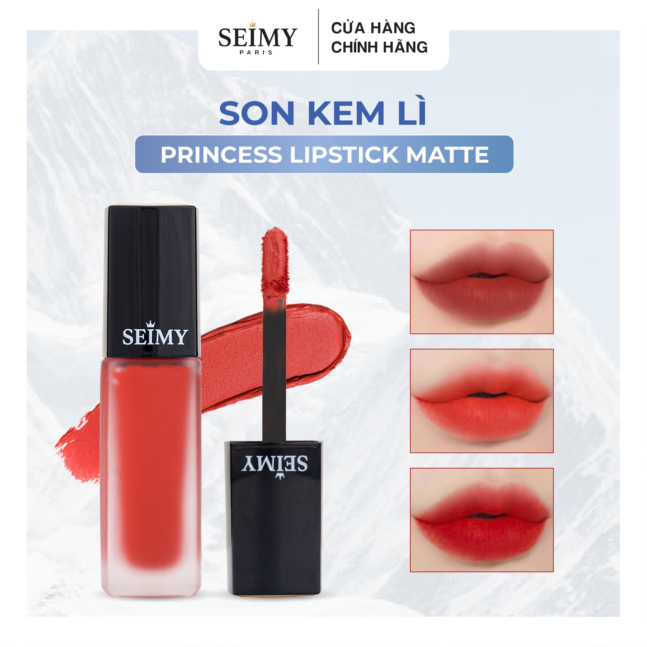 Son kem lì SEIMY - Princess Lipstick Matte 5g