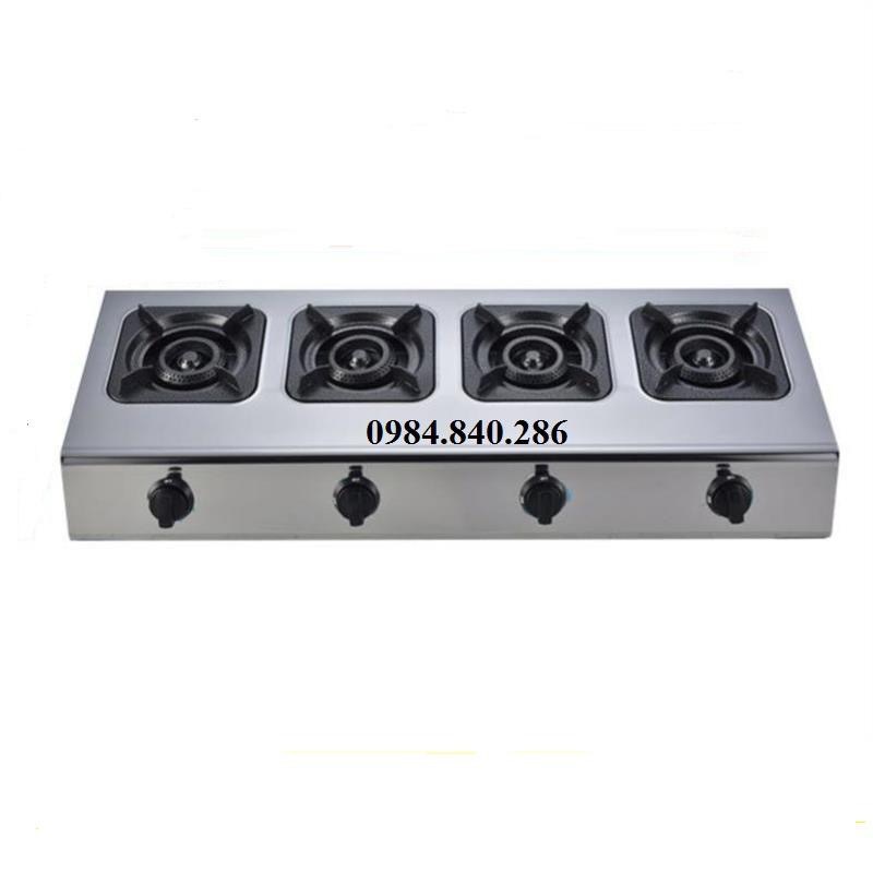 Bếp gas 4 họng - Bếp gas 4 cửa - Bếp ga 4 lò cao cấp