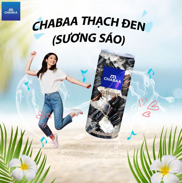 Nước Giải Khát Sương Sáo Chabaa Thái Lan 24 Lon