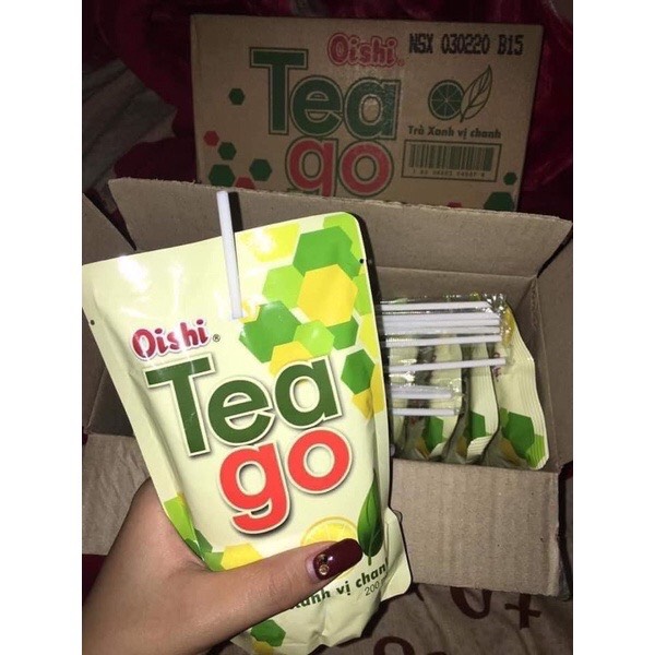 Nước Trà Xanh TeaGo Oishi 180ml