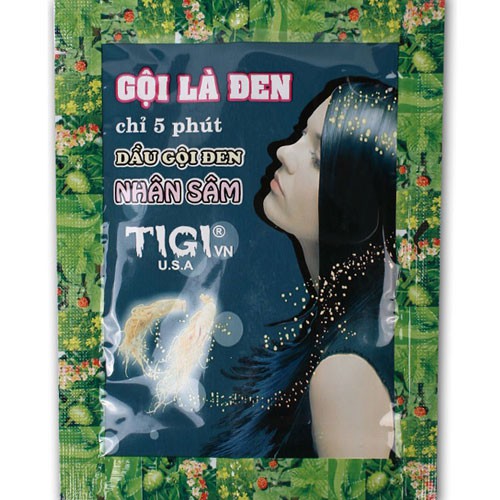 Dầu gội tigi đen tóc 1 dây = 10 gói