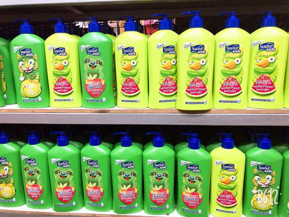 [HCM]SỮA TẮM GỘI 3 IN 1 SUAVE KIDS 532 ML [MỸ]