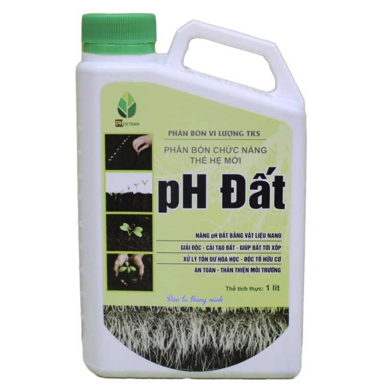 Cải tạo đất, Biến đất chai thành đất màu mỡ - PH ĐẤT