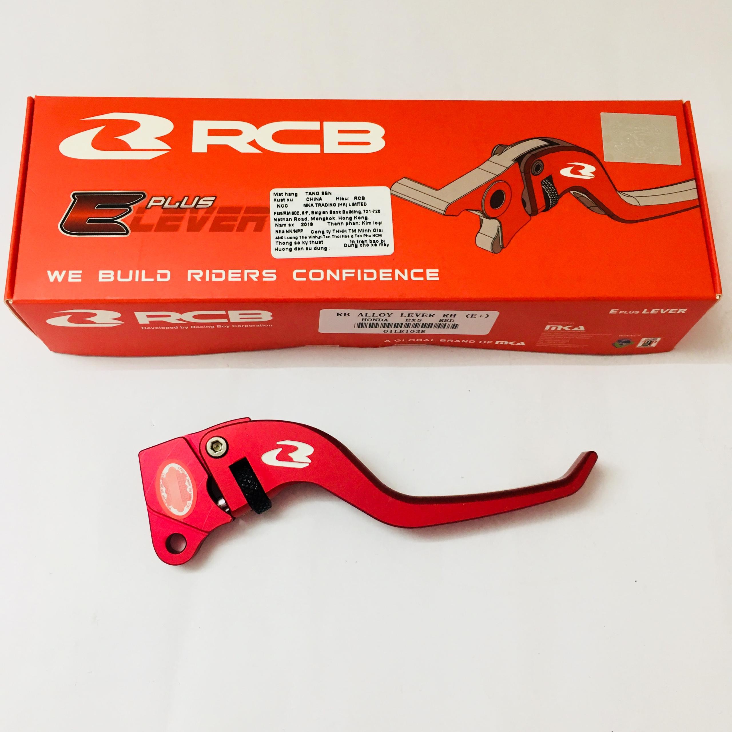 TAY THẮNG ĐÙM Racing Boy V5+ FULL NHÁM  cho wawe,dream  MÀU ĐỎ NHÁM