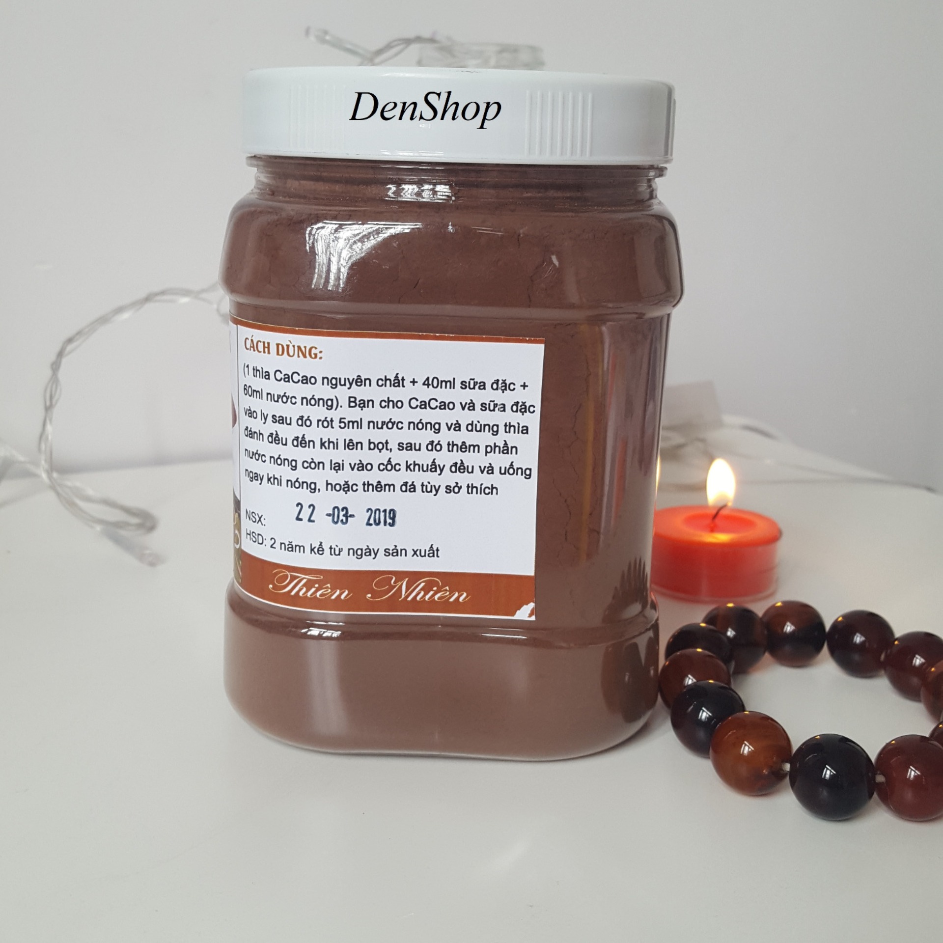 [HCM](1 hủ 500g) Bột ca cao nguyên chất Đăk Lăk