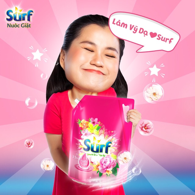 Nước giặt surf túi 3.5kg
