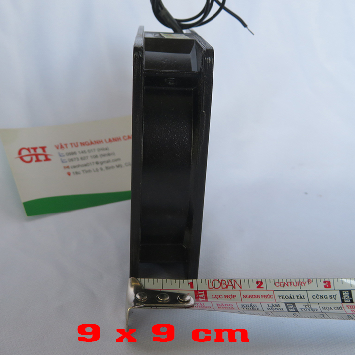 quạt tản nhiệt 220v 9x9cm