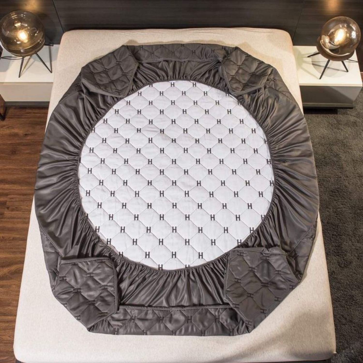 [ XẢ KHO ] GA LỤA SATEEN CAO CẤP TRẦN BÔNG 3 LỚP BO CHUN BỌC ĐỆM