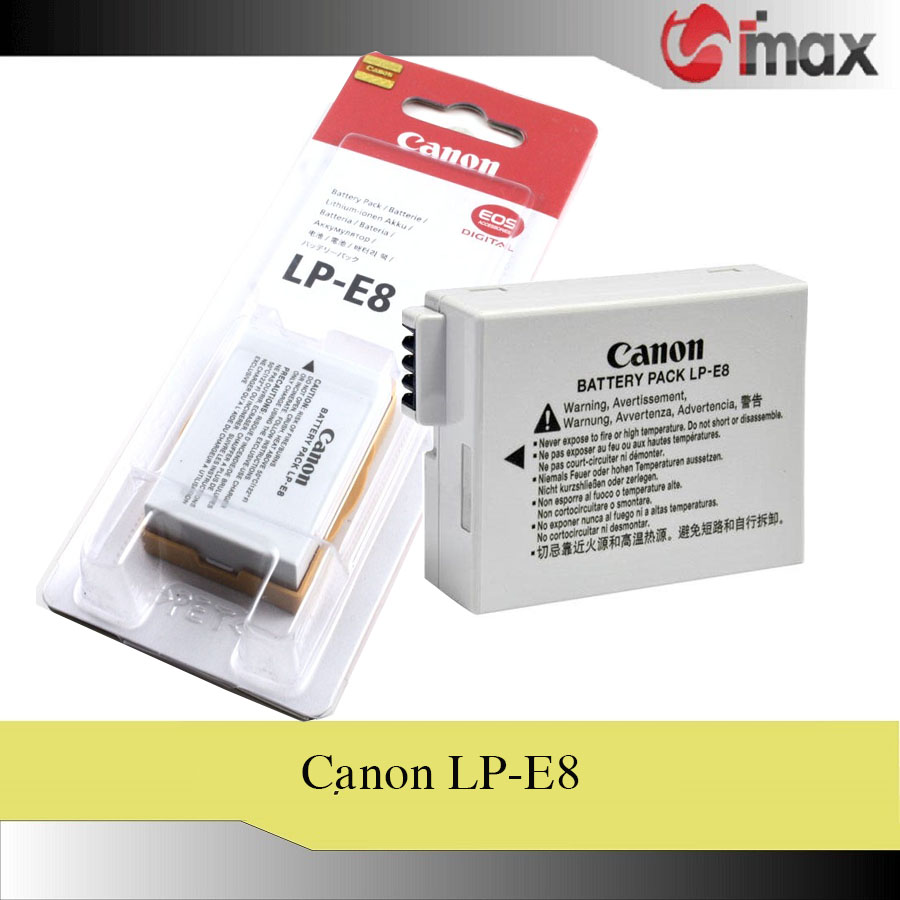 Pin máy ảnh LP-E8 - Hàng nhập khẩu