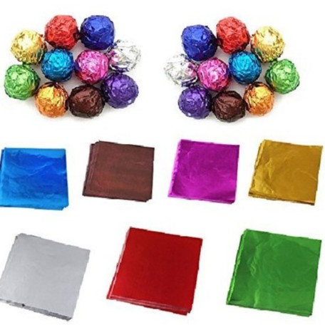 Giấy bạc gói socola 100 tờ ( 10*10cm) hàng loại 1