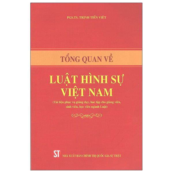 Fahasa - tổng quan về luật hình sự việt nam
