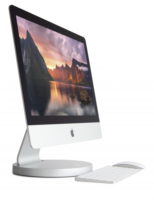 ĐẾ TẢN NHIỆT RAIN DESIGN (USA) I360 TURNTABLE IMAC 20"-27″ SILVER