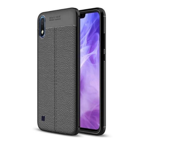 ốp lưng silicon dẻo vân da cho Sam sung galaxy M10