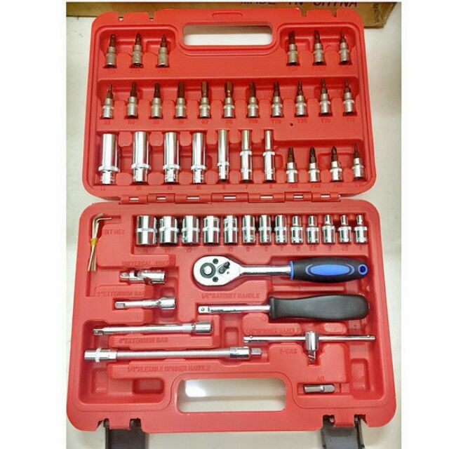 [HCM]Bộ khẩu sửa chữa 1/4 - 53 chi tiết