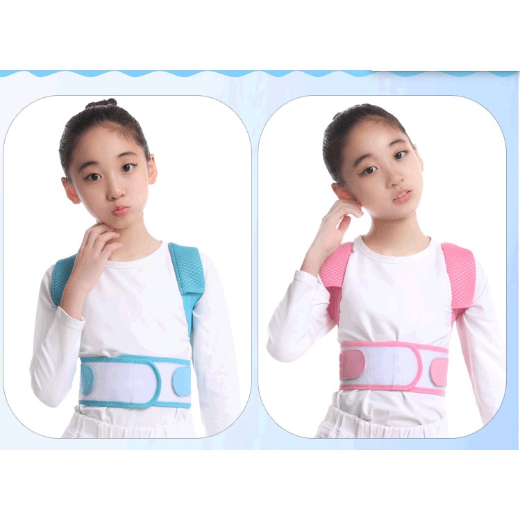 [Giảm 10k khi nhập mã:THAN368 ]Đai Chống Gù Lưng, Đai Trị Lưng Tôm Trẻ Em