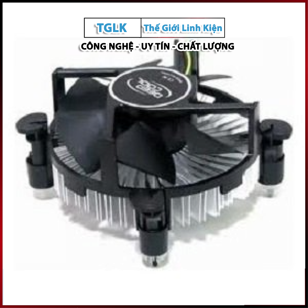 Quạt Tản Nhiệt Fan CPU Socket 1151/1150/1155 DEEPCOOL Hàng Mới