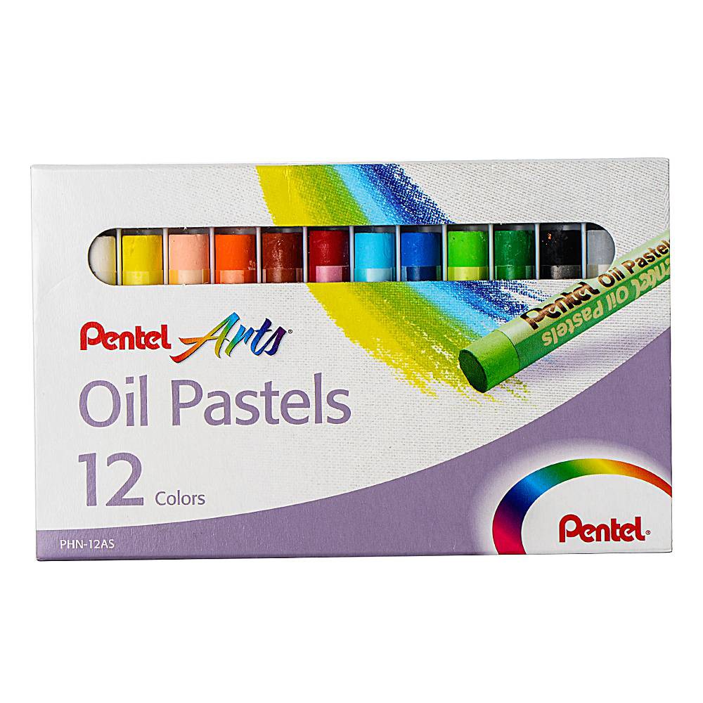 RẺ ] MÀU SÁP DẦU PENTEL 12/25/36/50 MÀU