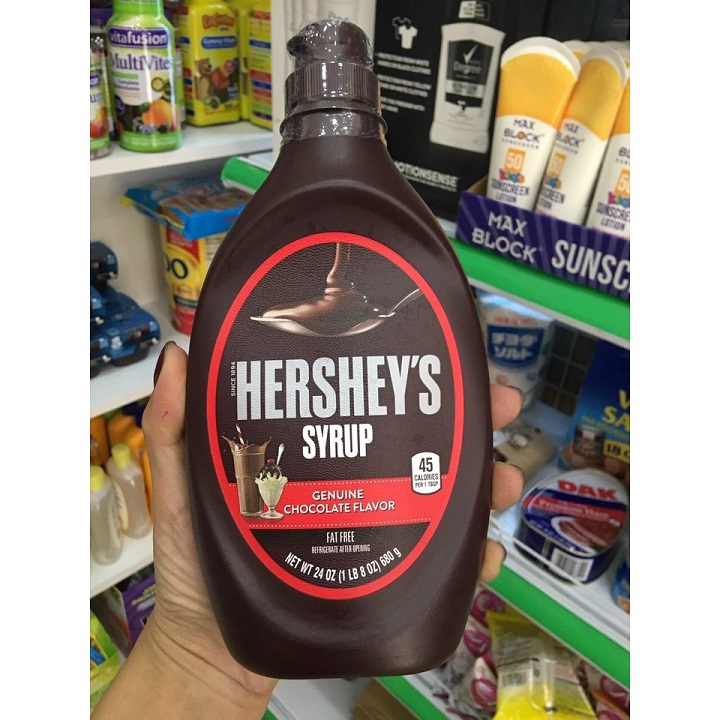 American 680g syrup HERSHEY'S chocolate bottle