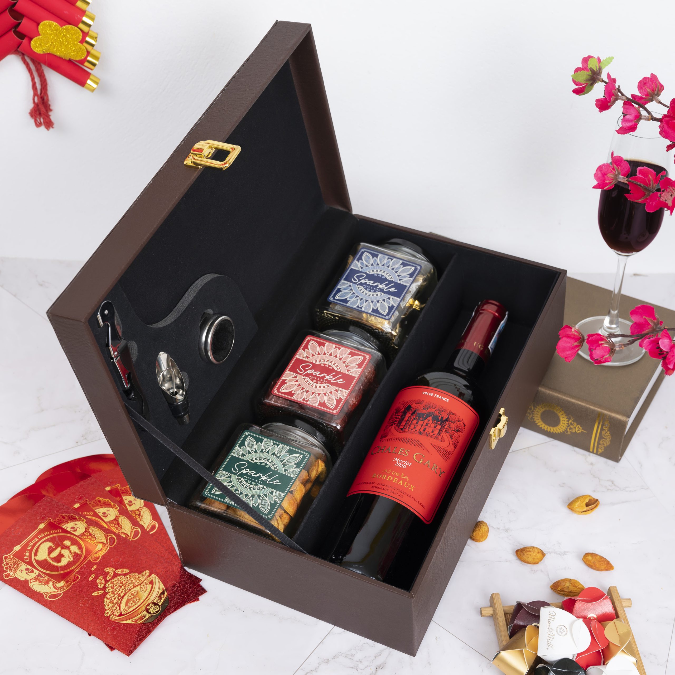 Vang Pháp Chales Gary - Nhãn đỏ