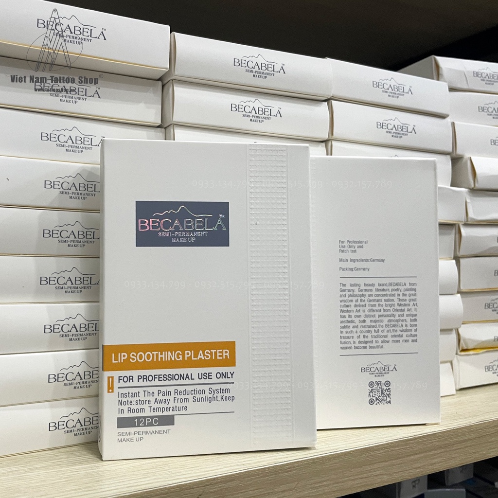 Miếng Dán Tê Môi _ Tê BECABELA Trong Phun Xăm - SPA88