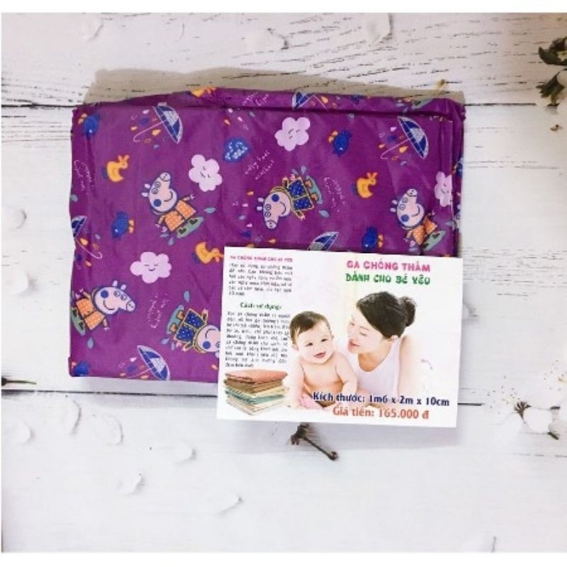Ga chống thấm cotton hoa văn đủ kích thước