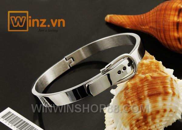 Vòng tay cặp Hàn Quốc VT135 (Màu bạc)