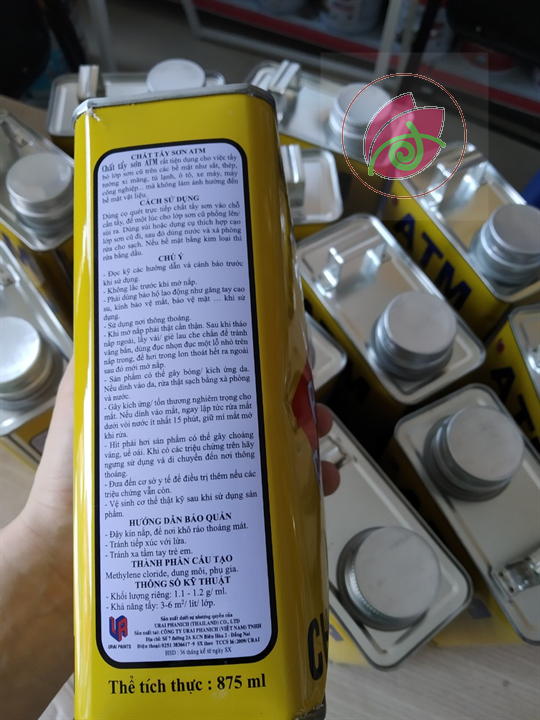 Chất tẩy sơn ATM 875ML