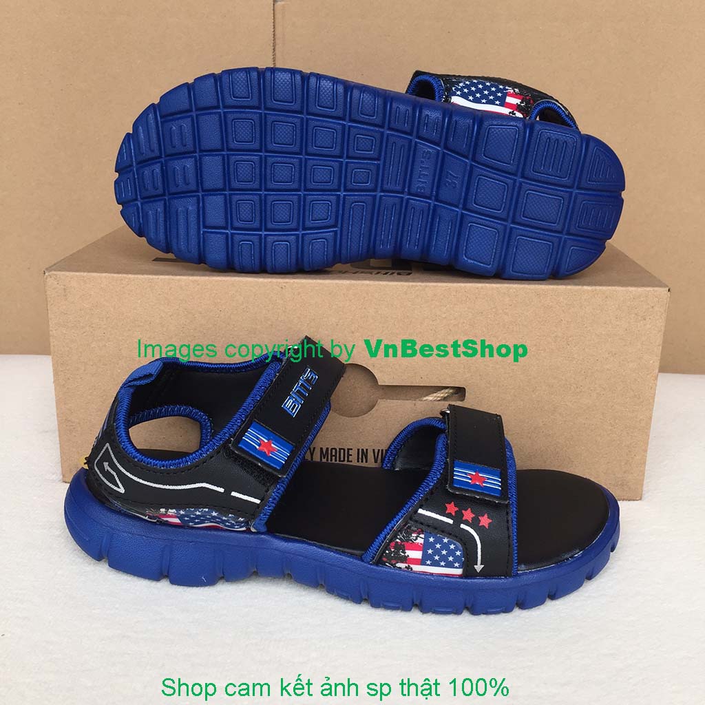 Dép Sandal Eva Phun Bé Trai Biti's DEB009100XDD (Xanh Dương Đậm)