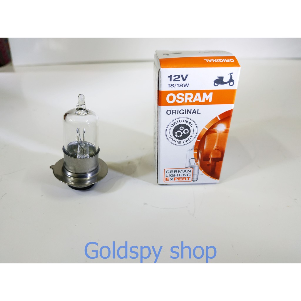 Bóng đèn xe máy OSRAM 18W , 35W - Bóng Halogen Chân M5