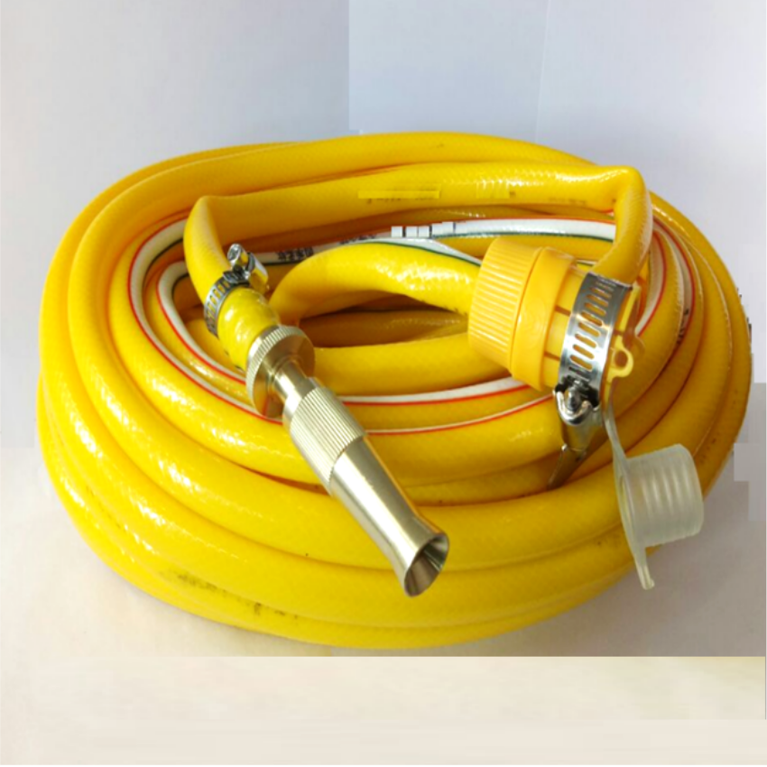 Bộ dây và vòi xịt tăng áp lực nước 300% rửa xe tưới cây loạI 10m - bộ dây tăng áp rửa xe, bộ dây tưới cây - 206606 - Yellow