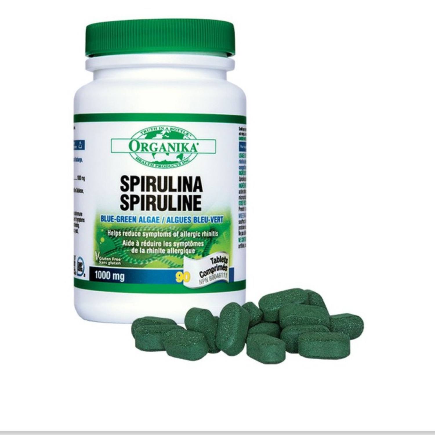 Spirulina Blue Green Algae Viên Dưỡng Chất Chống Oxy Hóa
