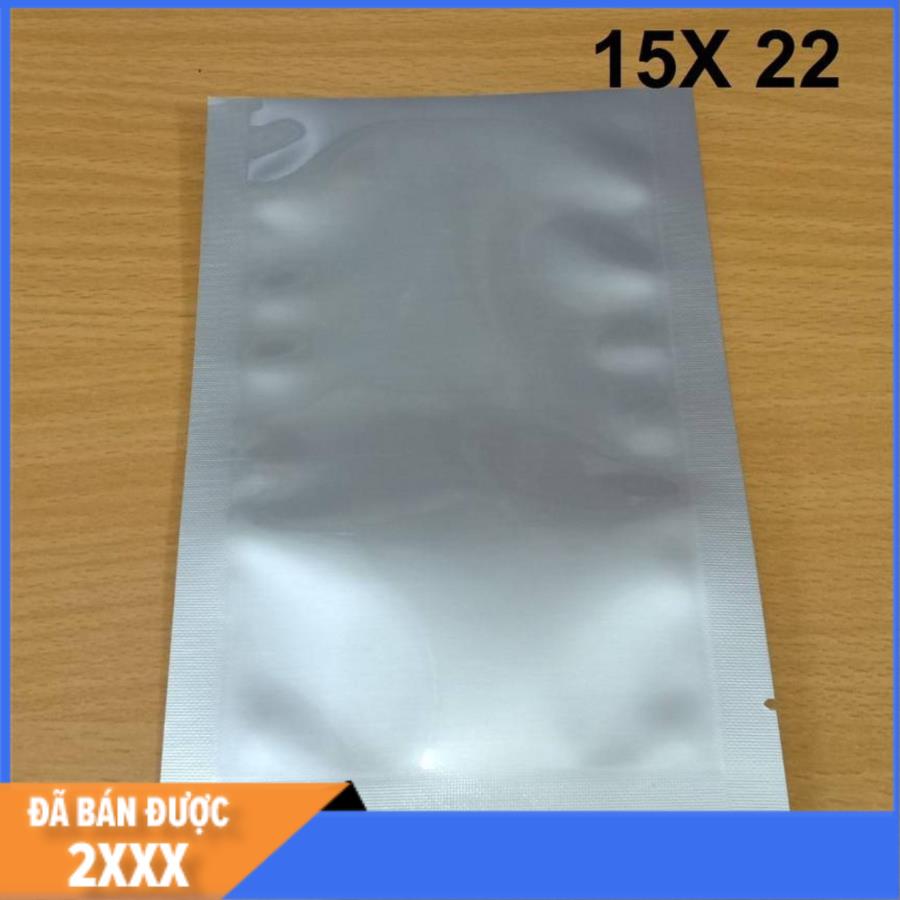 1kg túi 3 biên bạc bạc ép miệng túi 2 mặt - nhiều size khách chọn