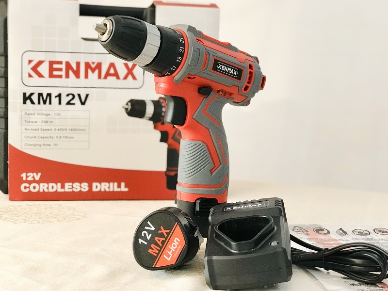 Máy khoan Pin KENMAX KM12V