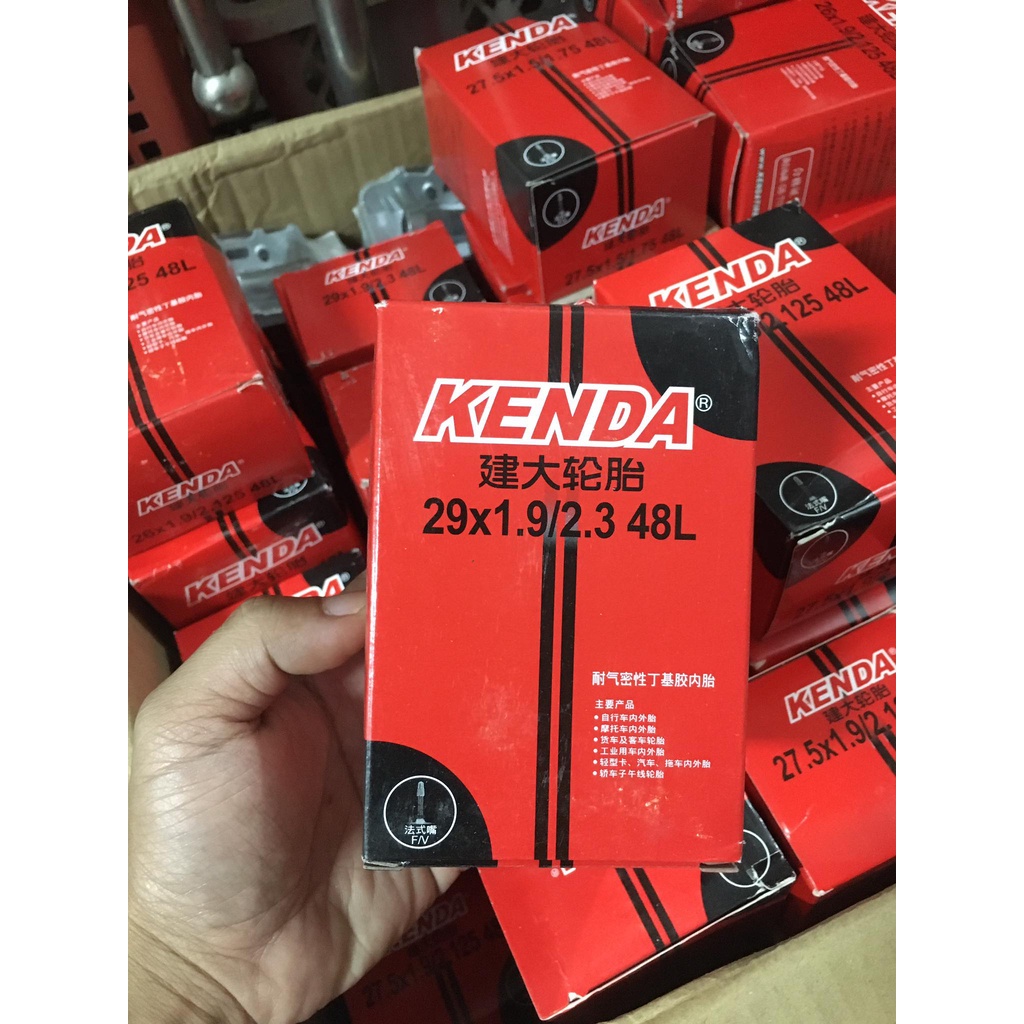 Săm xe đạp kenda nhập khẩu list tổng hợp 700c/20/24/26/27.5/29inch x 1.95 fv 48mm.